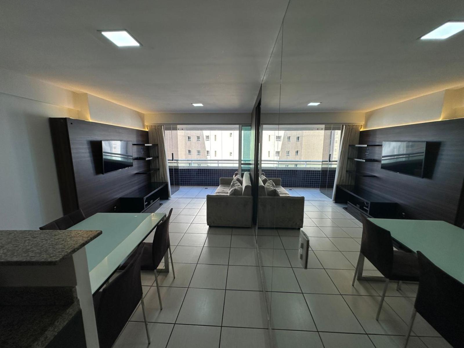Apartamento Beira Mar 14º Andar Com 2 Quartos Форталеза Екстериор снимка