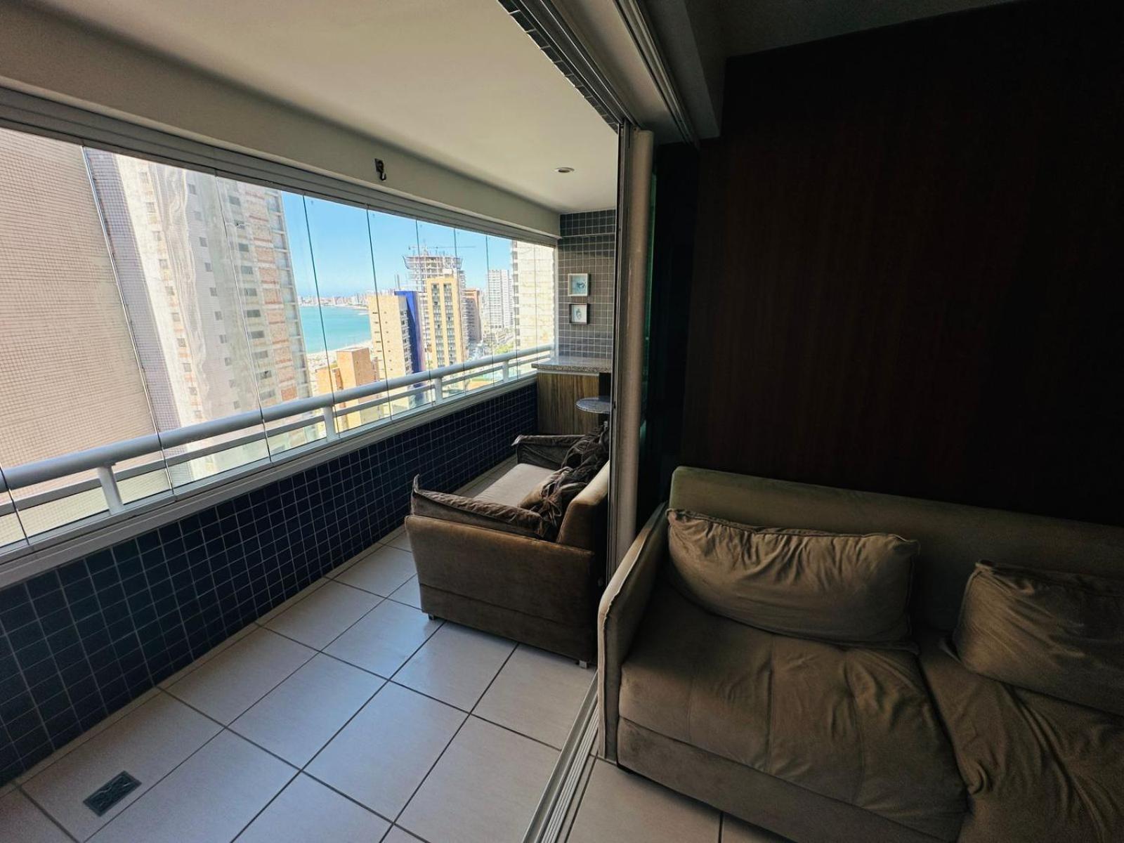 Apartamento Beira Mar 14º Andar Com 2 Quartos Форталеза Екстериор снимка