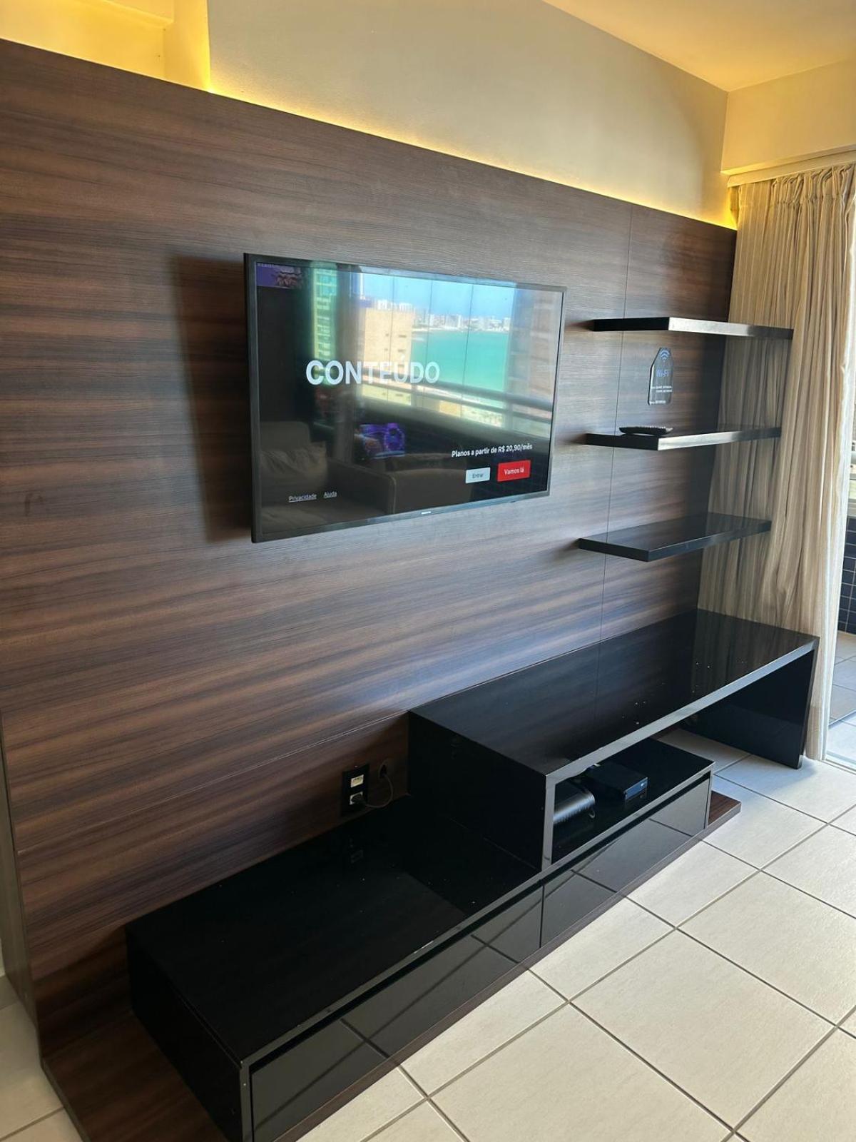 Apartamento Beira Mar 14º Andar Com 2 Quartos Форталеза Екстериор снимка